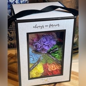 Always & Forever Flower Bear in Box